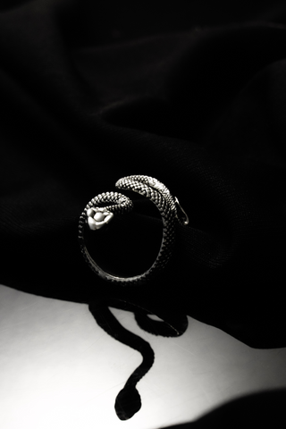 personalized gifts for her - Stylish personalized snake ring for her