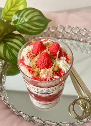 Strawberry Shortcake Candle