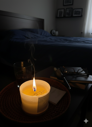 Secret Message Candle