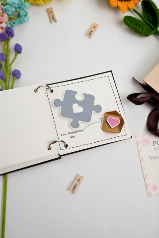 Heart Reveal Memory Book