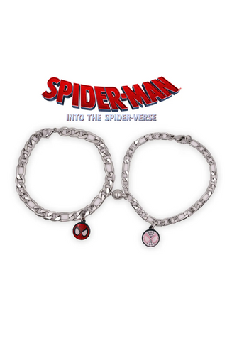 Spider-Man and Spider-Girl Heartlink Bracelets