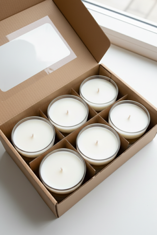 Golden Bloom Candle