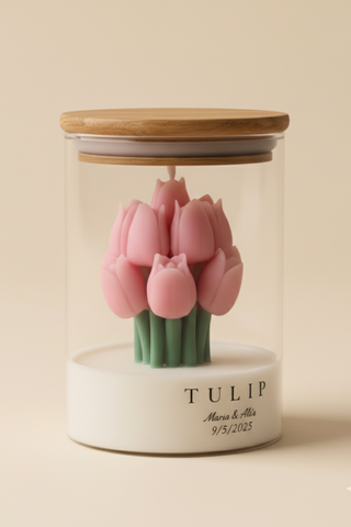 Tulip Bloom Candle